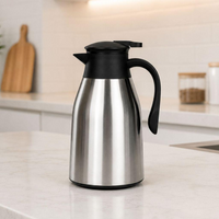 Garrafa Térmica de Inox 1 Litro - Conserva quente e Frio por Mais tempo