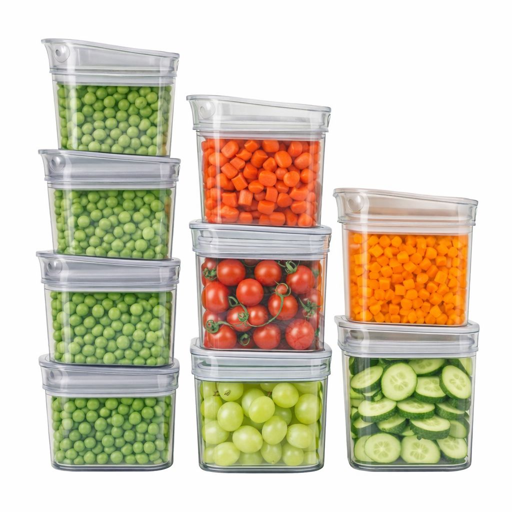 Pote Multiuso Hermetico Organizadores Porta Mantimentos 600 ml