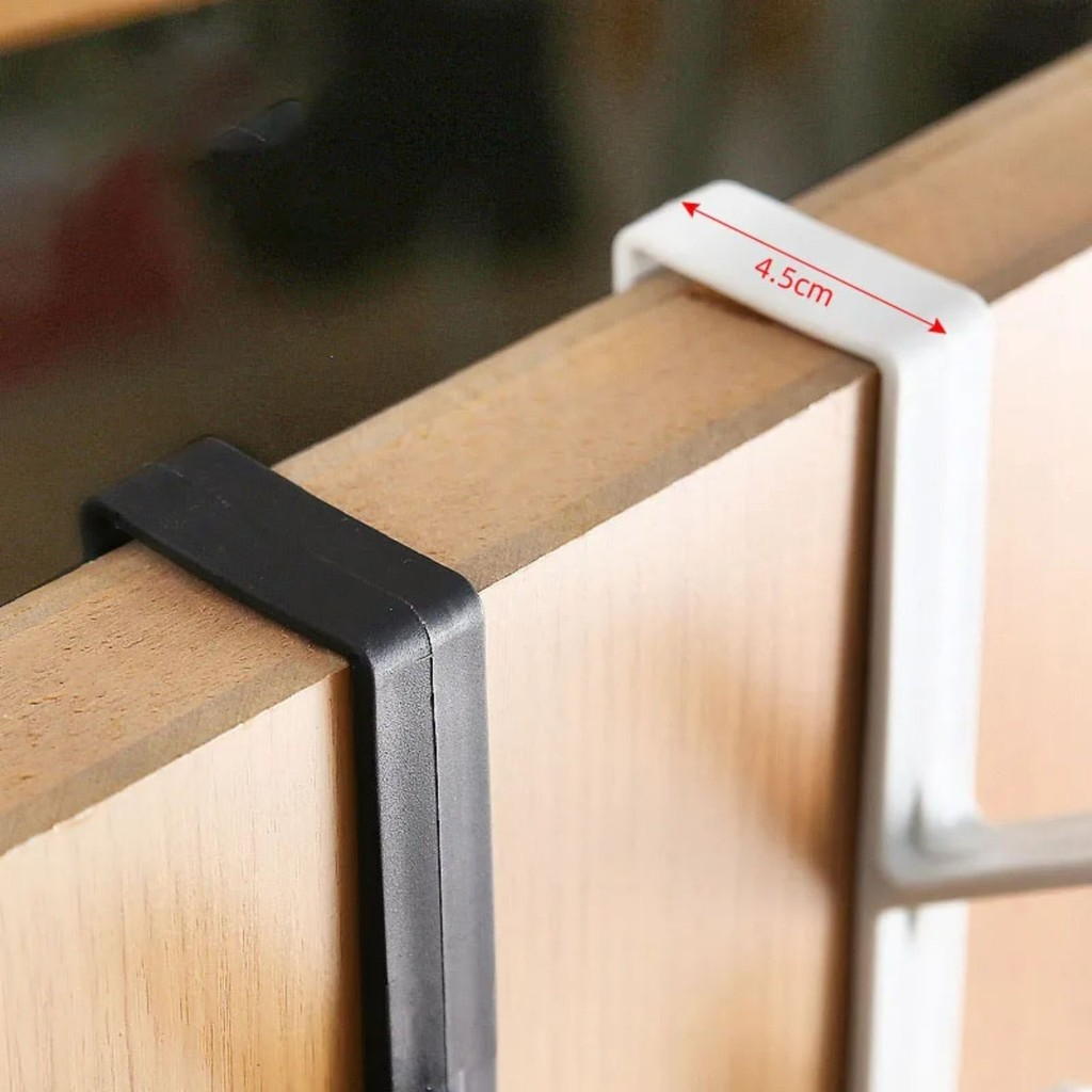 Suporte para Porta com 6 Ganchos Multiuso - Organização para seu Lar