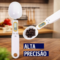 Colher Medidora Digital de Alta Precisão para Cozinha