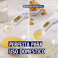 Colher Medidora Digital de Alta Precisão para Cozinha