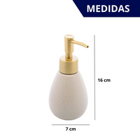 Kit Para Banheiro em Cerâmica Granilite Nude