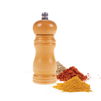 Moedor de Pimenta e Tempero de Madeira
