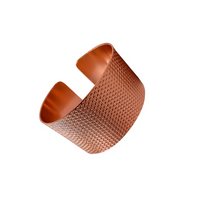 04 Anel Porta Guardanapo Metal Geométrico texturizado