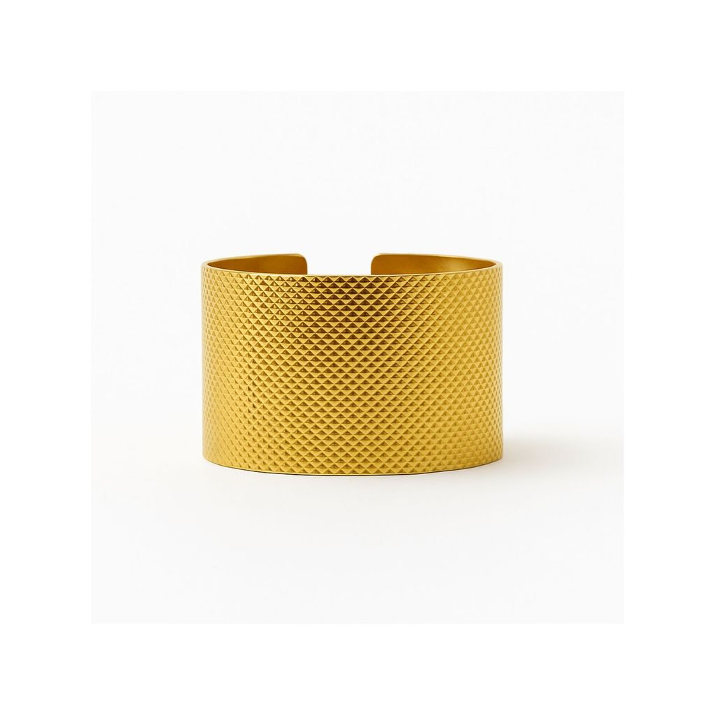 04 Anel Porta Guardanapo Metal Geométrico texturizado