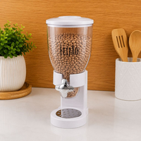 Dispenser Dosador Para Arroz, Feijão, Ração e Grãos 2L - Organização e Praticidade com Personalização
