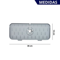 Escorredor Protetor de Silicone para Pia com Drenagem de Água