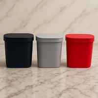 Lixeira Compacta 3,5L com Tampa