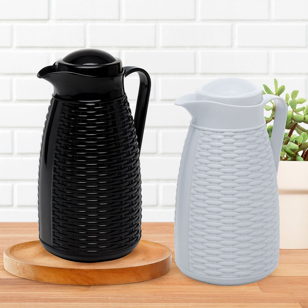 Garrafa Térmica para café New Rattan design Trançado 400ml