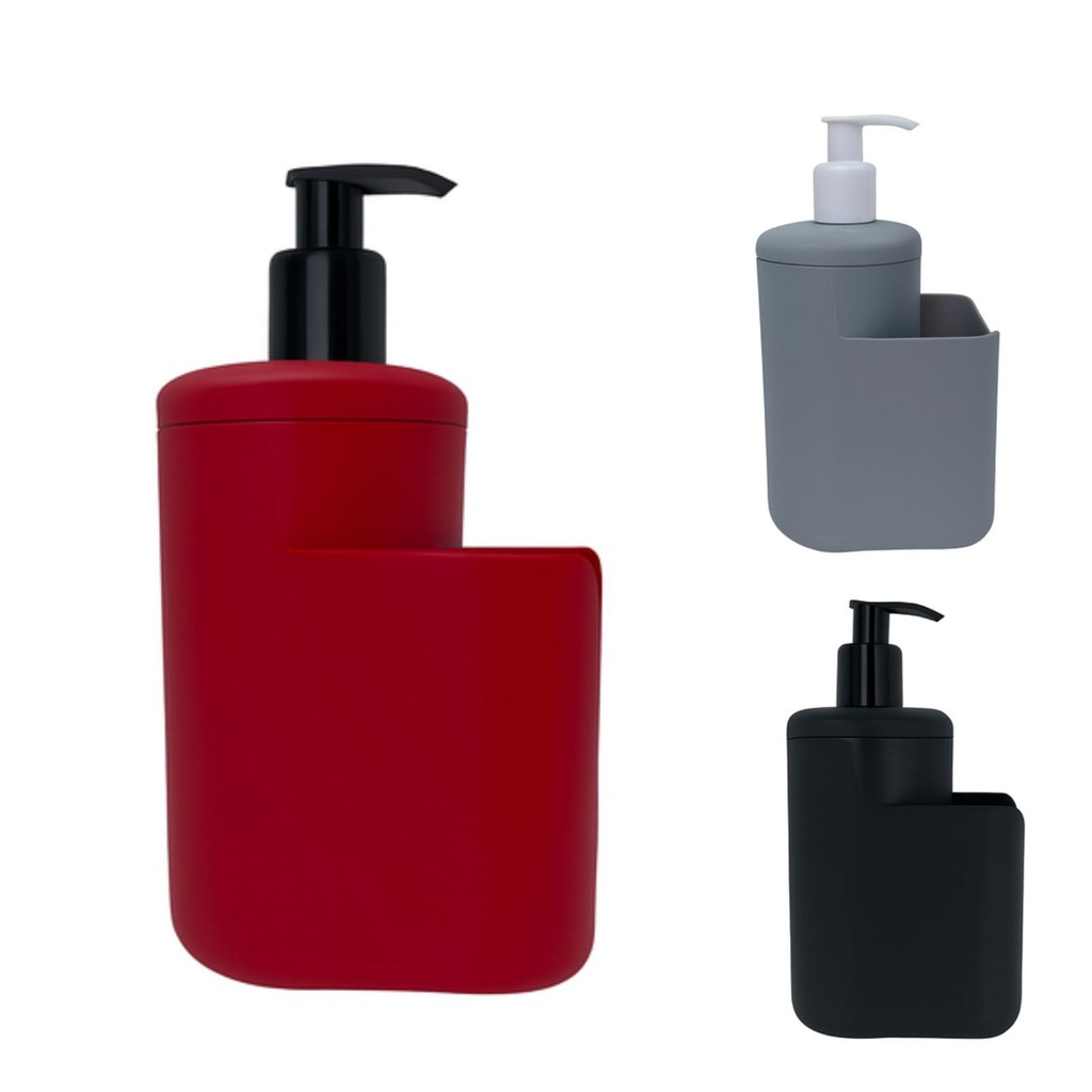 Dispenser de Sabonete Líquido com Porta Esponja