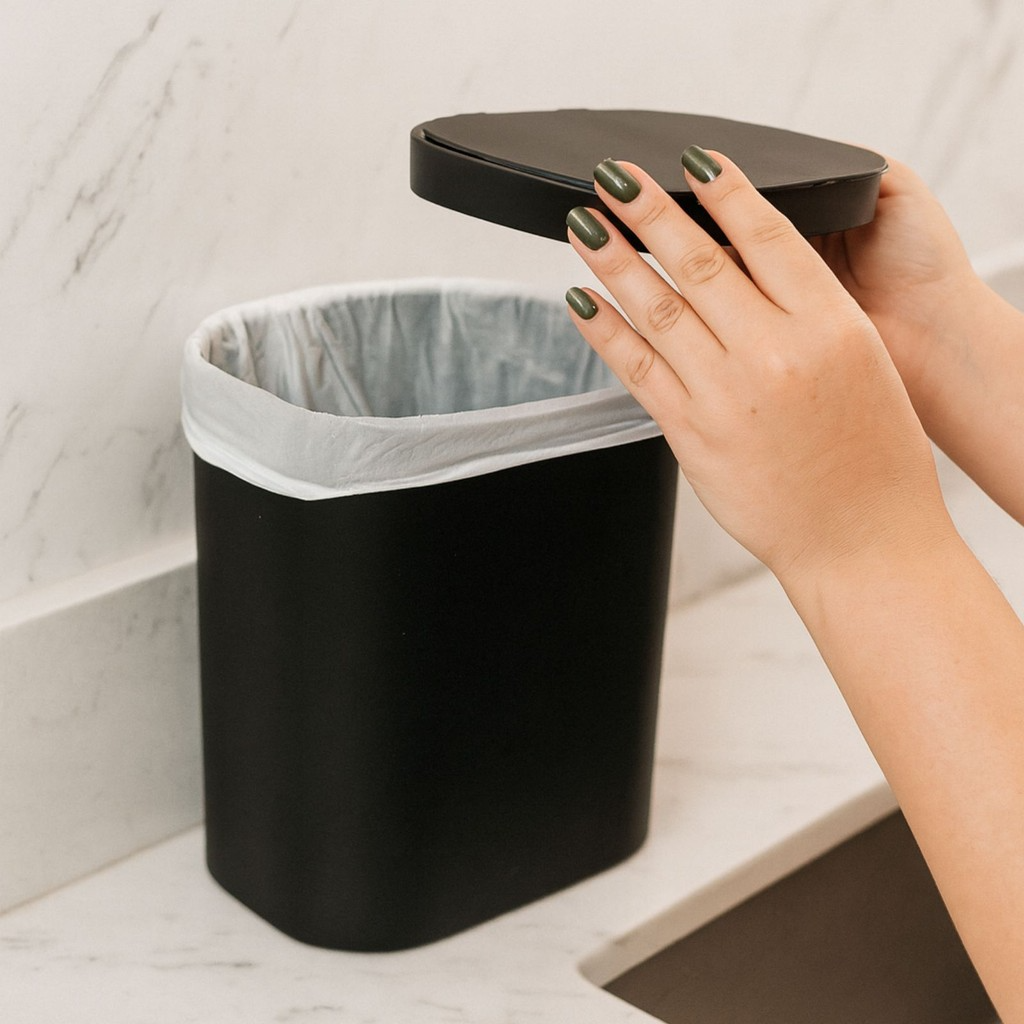 Lixeira Compacta 3,5L com Tampa