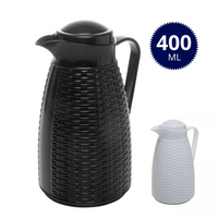 Garrafa Térmica para café New Rattan design Trançado 400ml