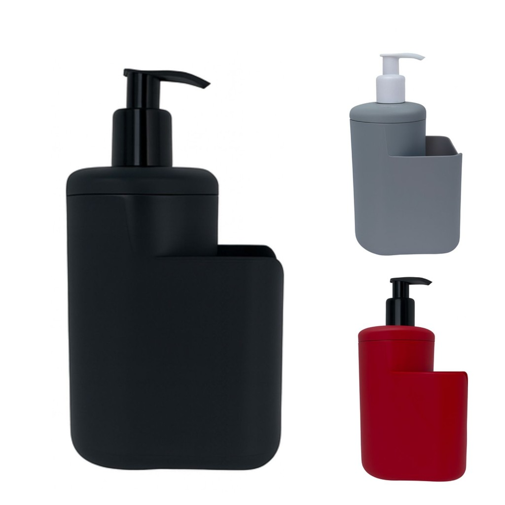 Dispenser de Sabonete Líquido com Porta Esponja