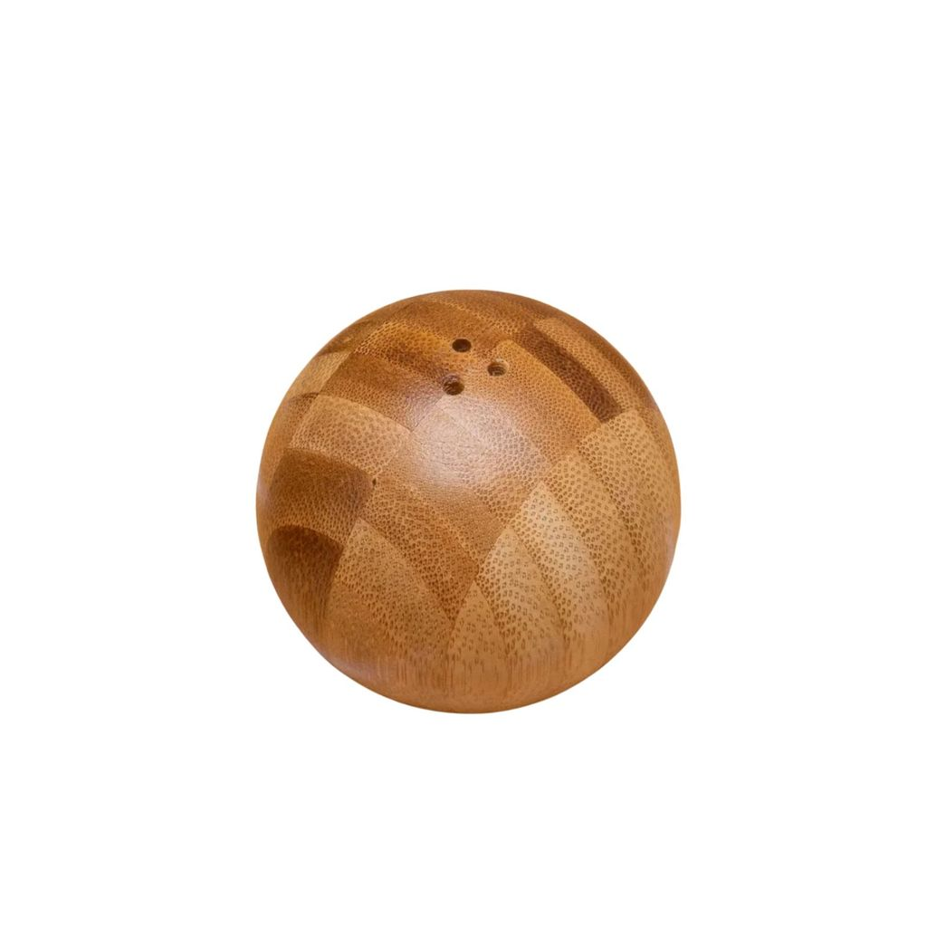 Saleiro Redondo Granada de Bambu Natural 7cm