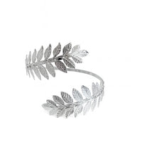 Kit 02 Prendedores de cortina de Metal Folhas Jardim Elegante Com Detalhes em Relevo