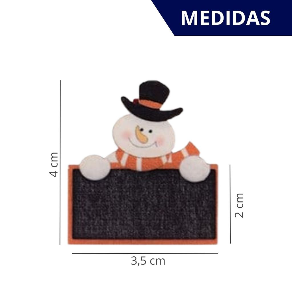 Kit 06 identificador de Prato Natalino Prendedores de Madeira Para Mesa Posta