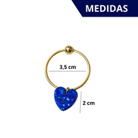 Kit 06 Anel de Guardanapo Para Copa do Mundo Brasil Coração Azul Verde e Amarelo