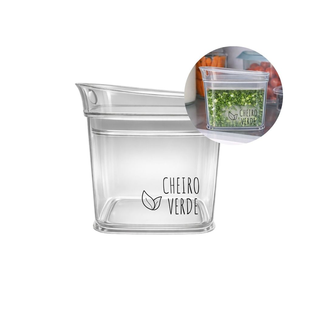 Pote Multiuso Hermetico Organizadores Porta Mantimentos 600 ml