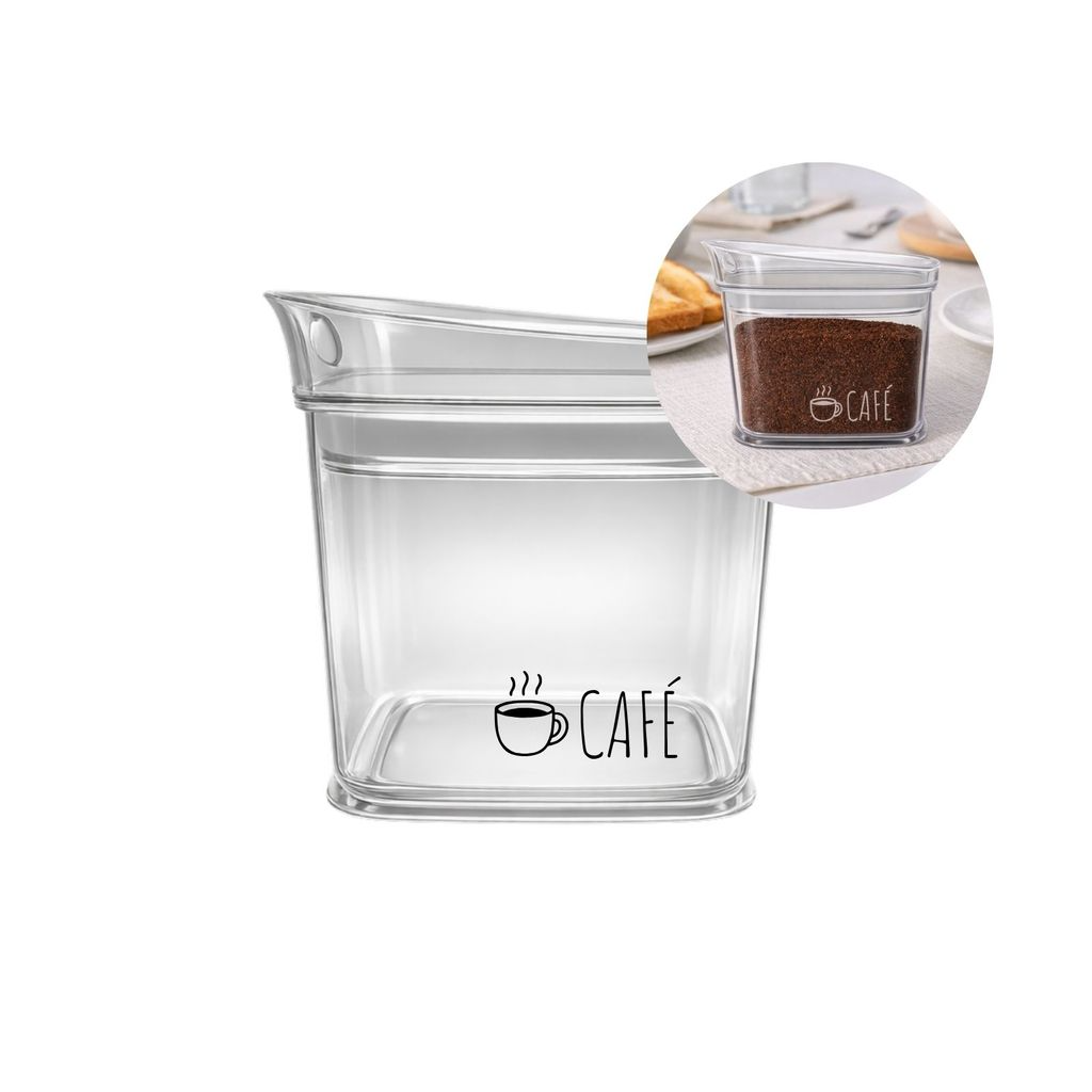 Pote Multiuso Hermetico Organizadores Porta Mantimentos 600 ml