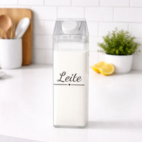 Garrafa Organizadora Transparente para Chá, Achocolatado, Suco ou Água 500ml