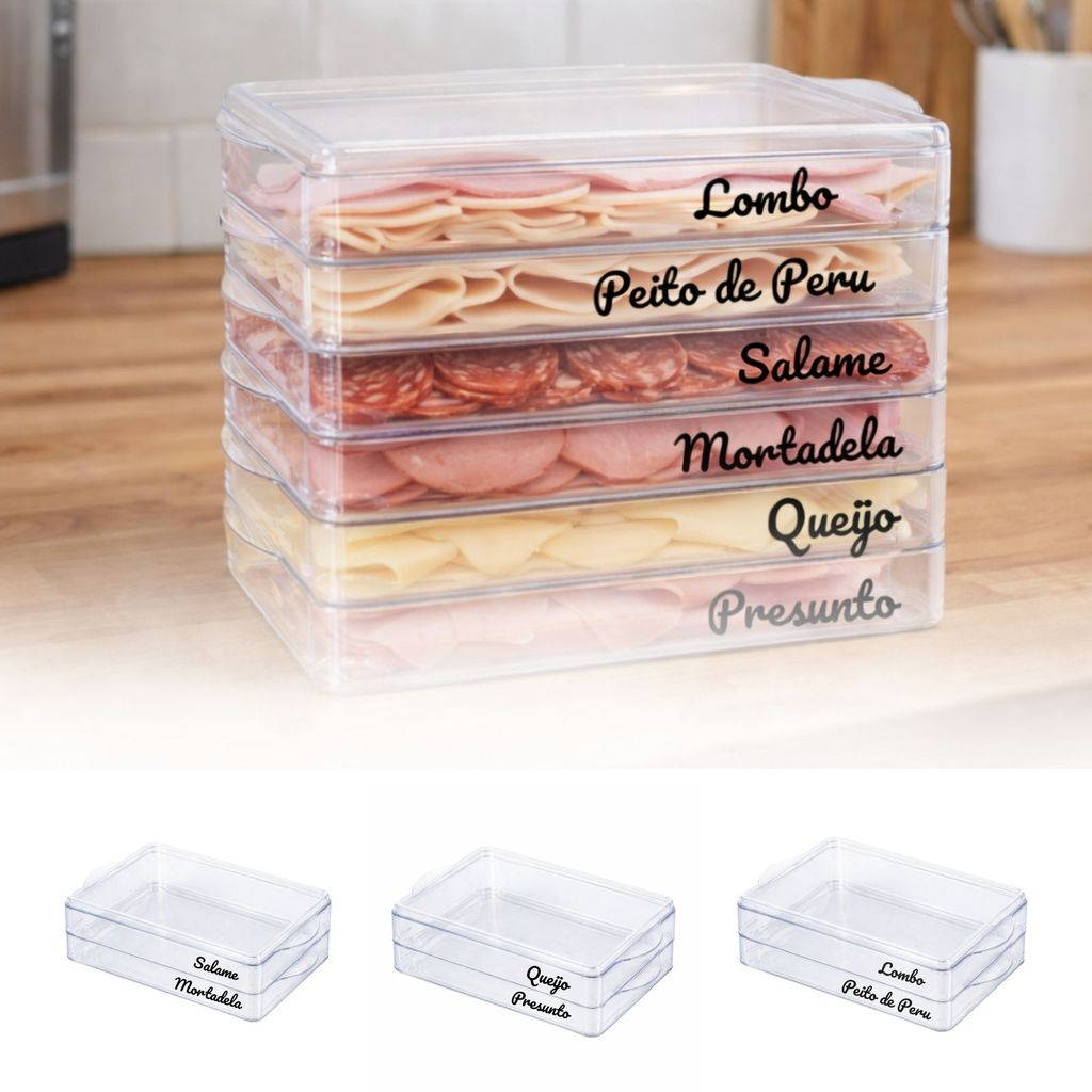 Porta Frios Personalizado Organizador Duplo