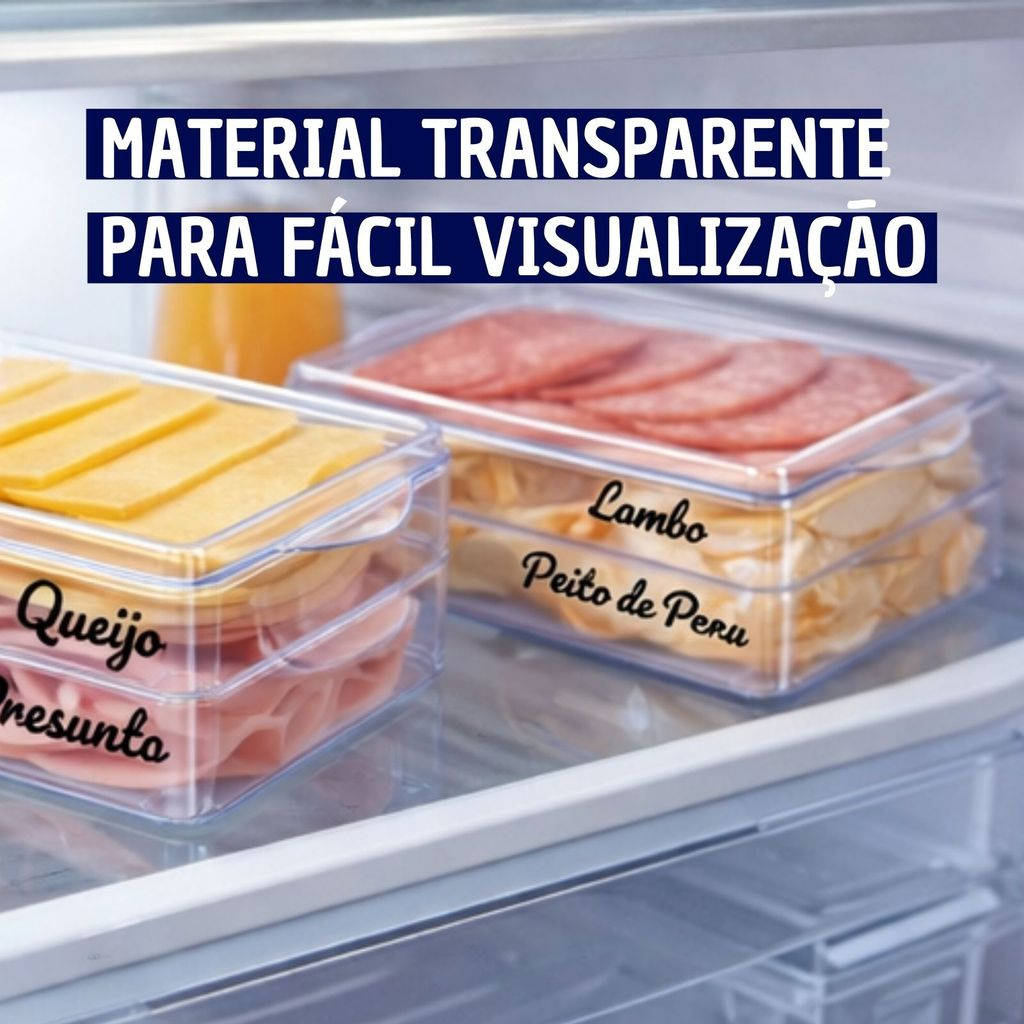 Porta Frios Personalizado Organizador Duplo