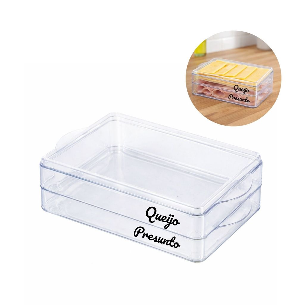 Porta Frios Personalizado Organizador Duplo