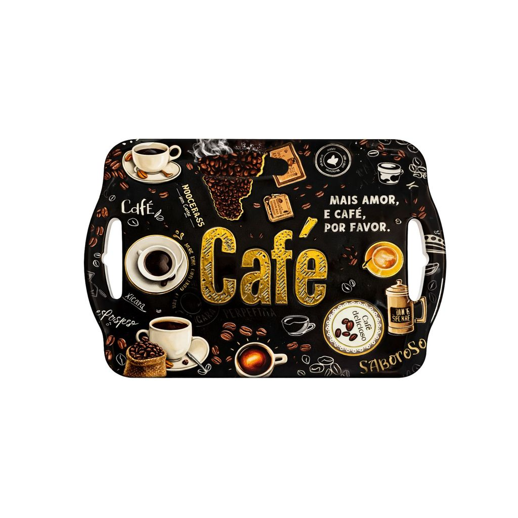 Bandeja de Cerâmica Decorativa Para café Suporte Para Panela Quente