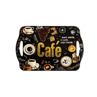 Bandeja de Cerâmica Decorativa Para café Suporte Para Panela Quente