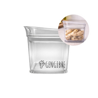 Pote Multiuso Hermetico Organizadores Porta Mantimentos 600 ml