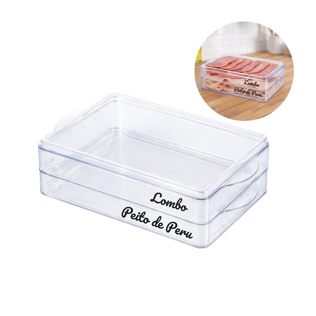 Porta Frios Personalizado Organizador Duplo