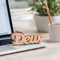 Enfeite Decorativo em Porcelana Palavra Deus