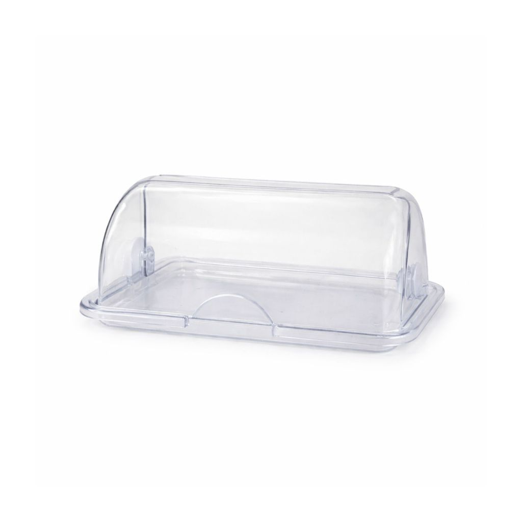 Porta Pão Transparente Com Tampa Retrátil Personalizado