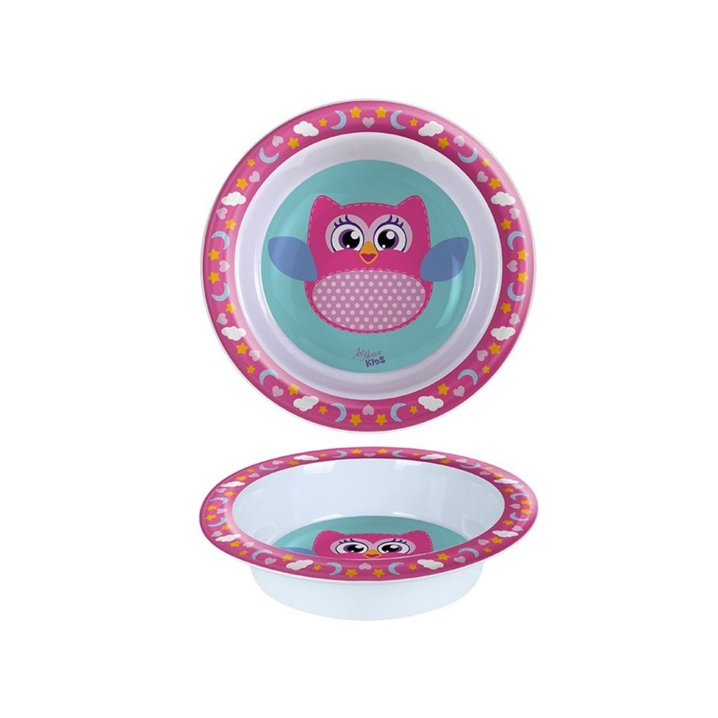 Tigela Infantil Antiderrapante Personagens – Prato Fundo para Crianças
