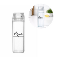 Garrafa Organizadora Transparente para Chá, Achocolatado, Suco ou Água 500ml