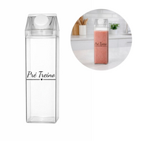 Garrafa Organizadora Transparente para Chá, Achocolatado, Suco ou Água 500ml