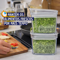 Pote Multiuso Hermetico Organizadores Porta Mantimentos 600 ml