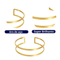 Kit 02 Prendedores de cortina decorativo Refinado Duplo