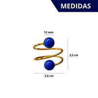 Kit 06 Anel de Guardanapo Para Copa do Mundo Brasil