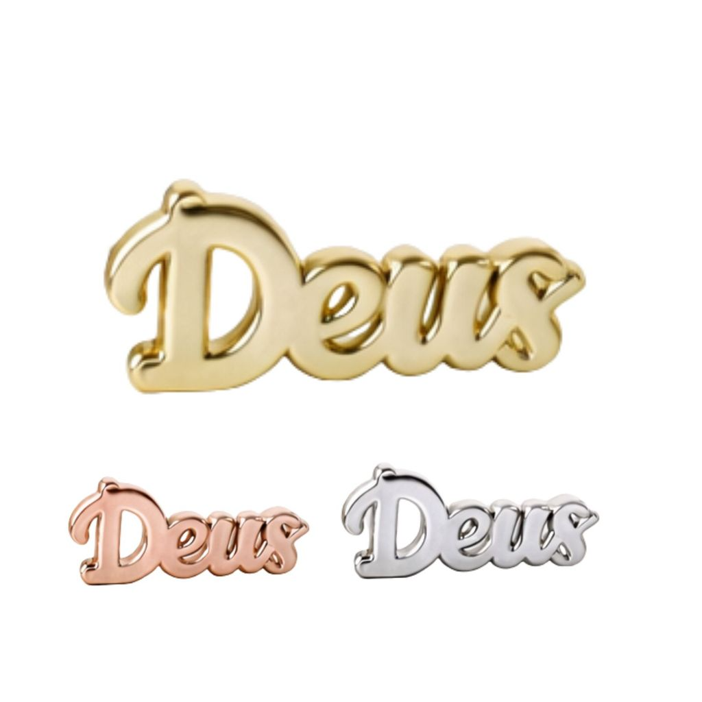 Enfeite Decorativo em Porcelana Palavra Deus