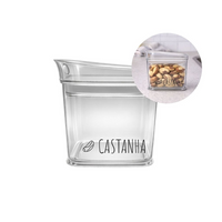 Pote Multiuso Hermetico Organizadores Porta Mantimentos 600 ml