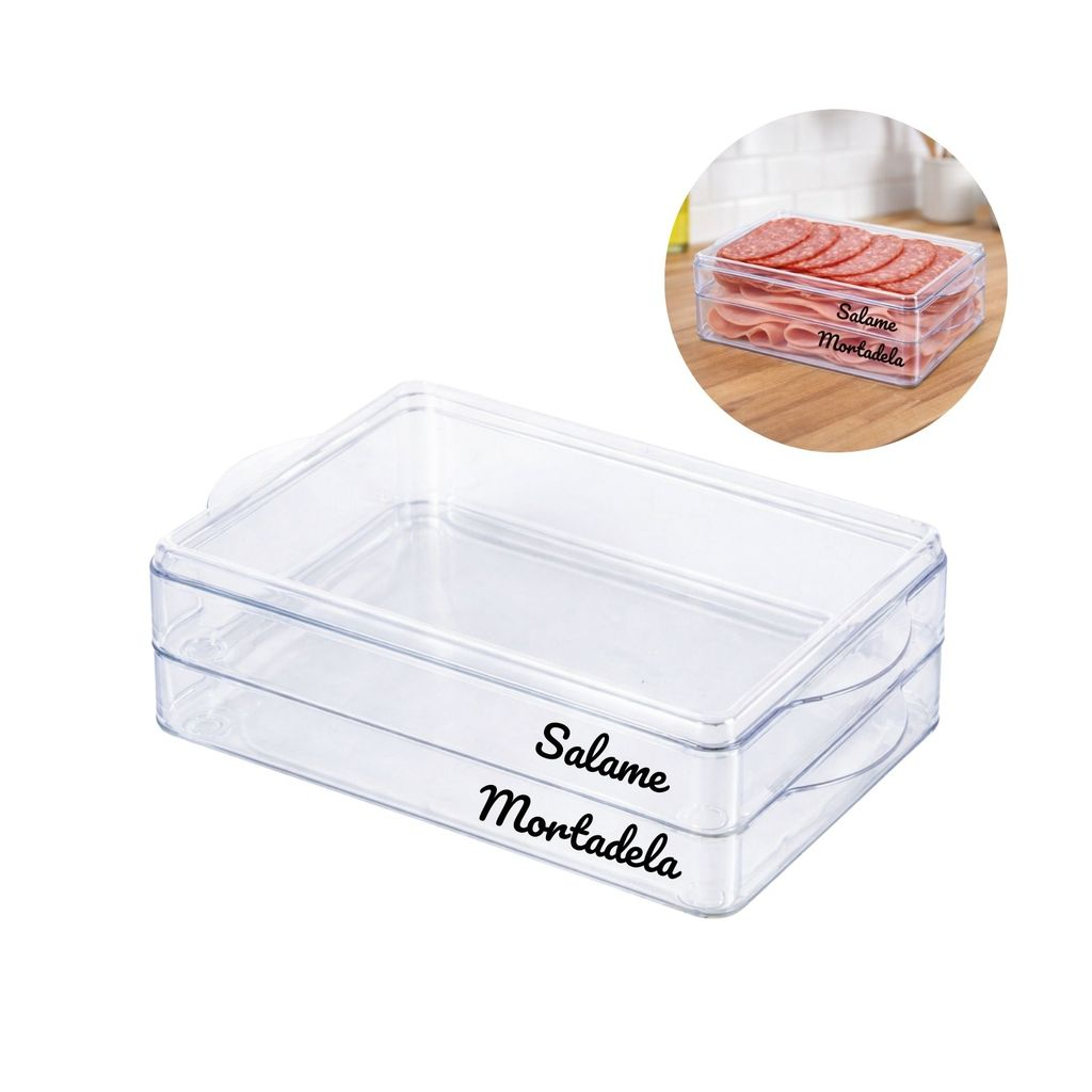 Porta Frios Personalizado Organizador Duplo