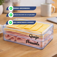 Porta Frios Personalizado Organizador Duplo