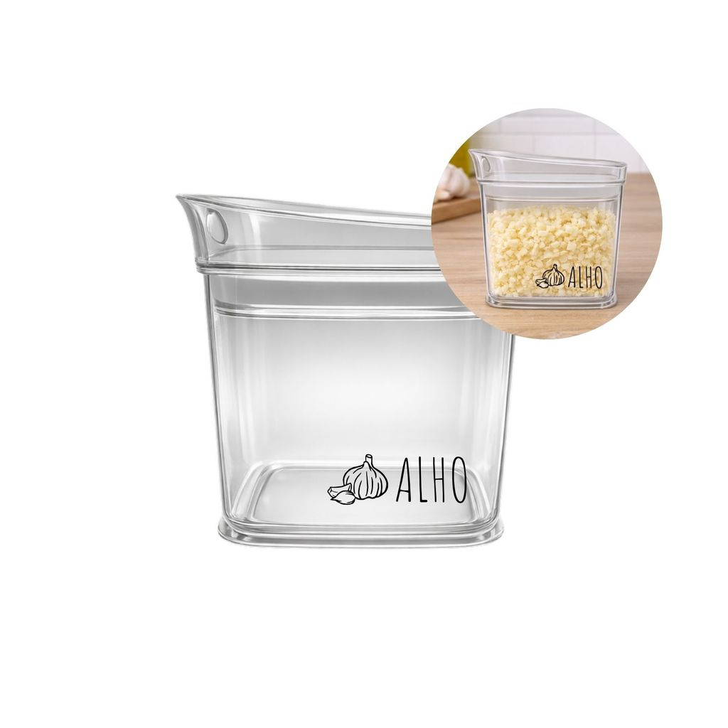 Pote Multiuso Hermetico Organizadores Porta Mantimentos 600 ml