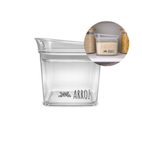 Pote Multiuso Hermetico Organizadores Porta Mantimentos 600 ml