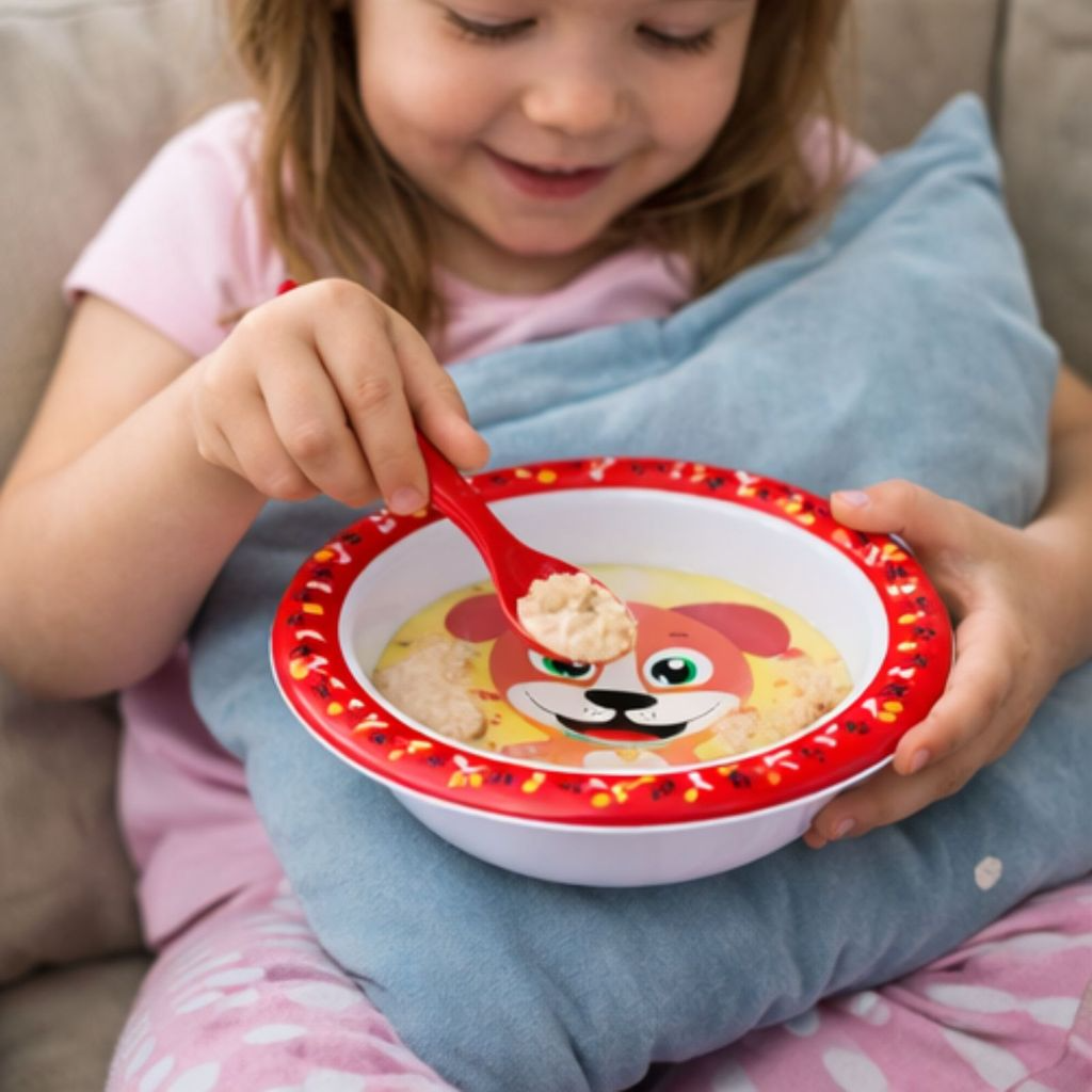 Tigela Infantil Antiderrapante Personagens – Prato Fundo para Crianças