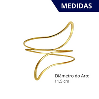 Kit 02 Prendedores de Cortina Acabamento Refinado Premium