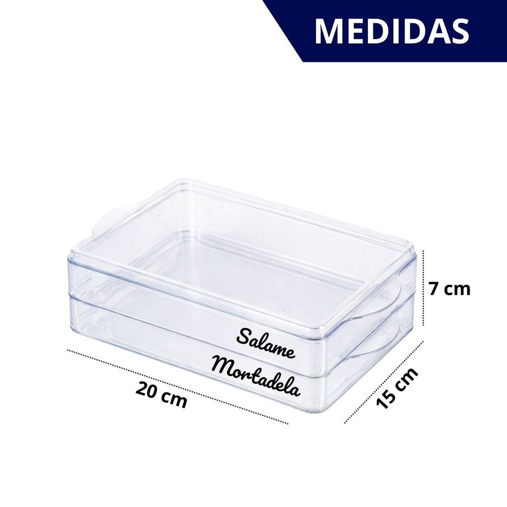 Porta Frios Personalizado Organizador Duplo