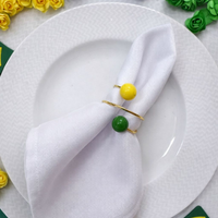 Kit 06 Anel de Guardanapo Para Copa do Mundo Brasil